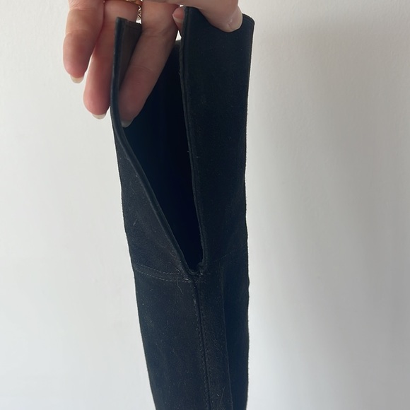 ZARA Genuine Suede Thigh High Boots ‘38/7.5’ - Picture 5 of 5